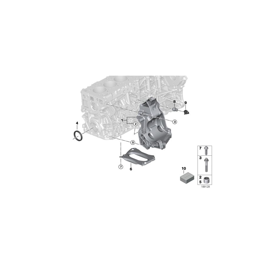 Genuine BMW 11118511973 F34 F11 F31 Bowl Reinforcement (Inc. X5 35dX, X5 30dX & X3 35dX) | ML Performance UK Car Parts