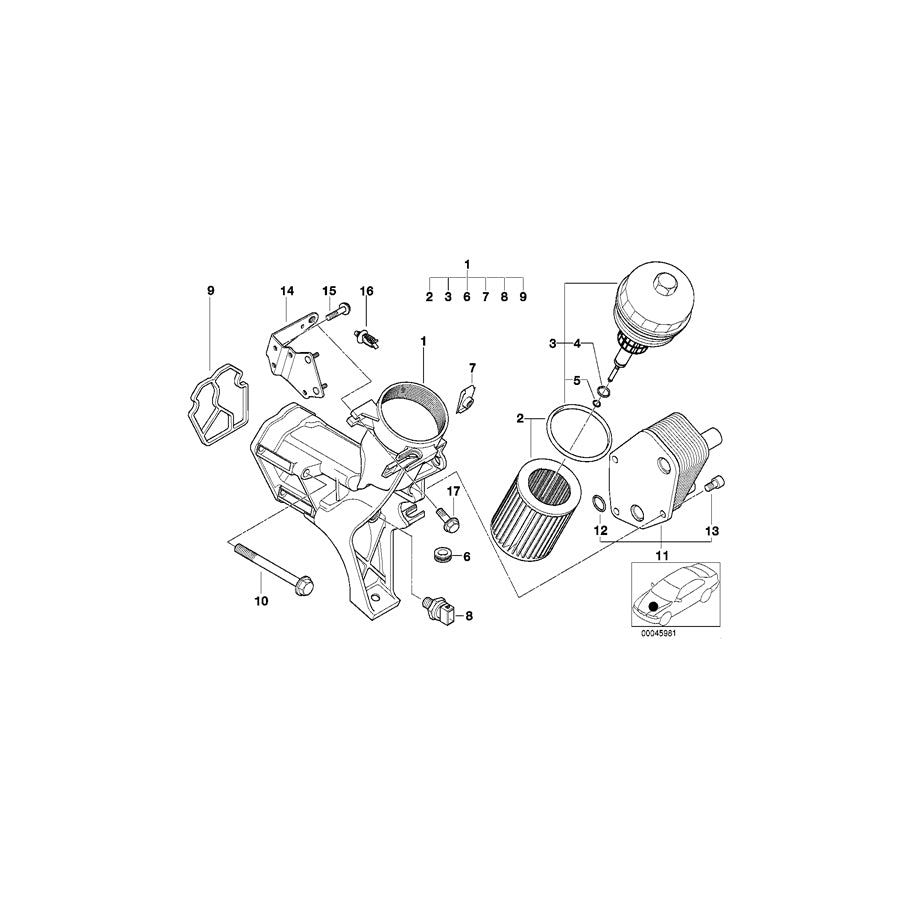 Genuine BMW 11422247641 E46 E39 Cage Nut (Inc. 318d, 520d & 320d) | ML Performance UK Car Parts
