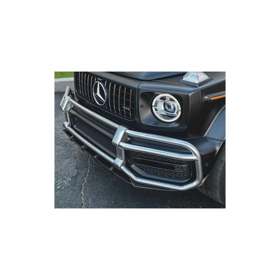 VR Aero Carbon Fiber Front Lip Spoiler Mercedes G63 AMG 2019+