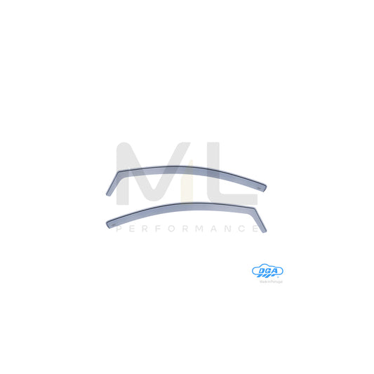 DGA 18035 Wind deflectors for OPEL Astra H GTC (A04) Arrow direction, Front, inner | ML Performance Car Parts