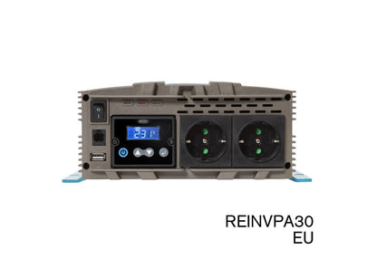 RING RINVPA10 12V DC to 230V AC, 1000W Pure Sine Wave Inverter (2 x UK Sockets) | ML Performance