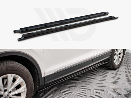 Maxton Design VW-TI-2-SD1T Side Skirts Diffusers VW Tiguan MK2 (2015-2020) | ML Performance UK Car Parts