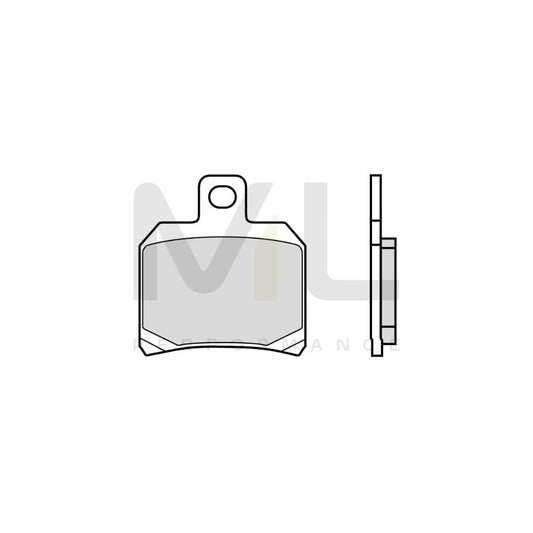 Brembo Carbon Ceramic, Scooter 07004 Brake Pad Set Front And Rear | ML Performance Car Parts