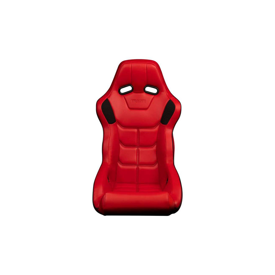BRAUM Falcon X Series Fia Approved Fixed Back Racing Seat (Red Leatherette)