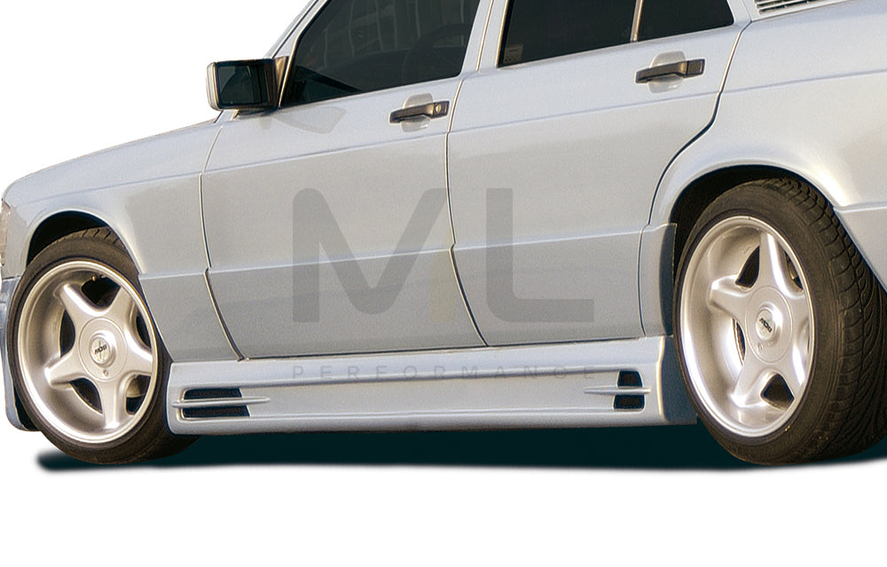 Rieger 00025049 Mercedes-Benz W201 190 Side Skirt 1 | ML Performance UK Car Parts