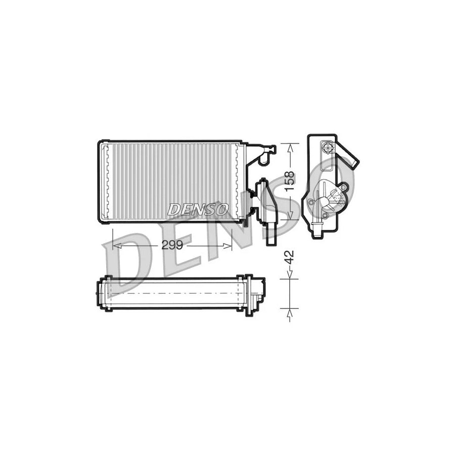 Denso DRR12002 Drr12002 Heater Matrix For Iveco Daily | ML Performance UK