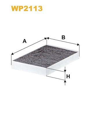 WIX Filters WP2113 Pollen Filter For Tesla Model S (5Yjs)