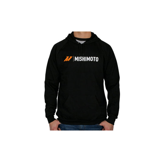 Mishimoto MMAPL-HOOD-BKLOGOLG Logo Hoodie, Black, Large