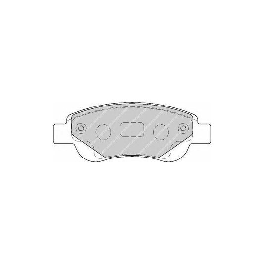 Ferodo Sl Fsl1506 Brake Pad Set With Acoustic Wear Warning | ML Performance Car Parts