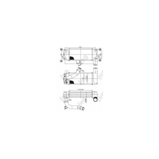 Abakus 0510180003 Intercooler | ML Performance UK