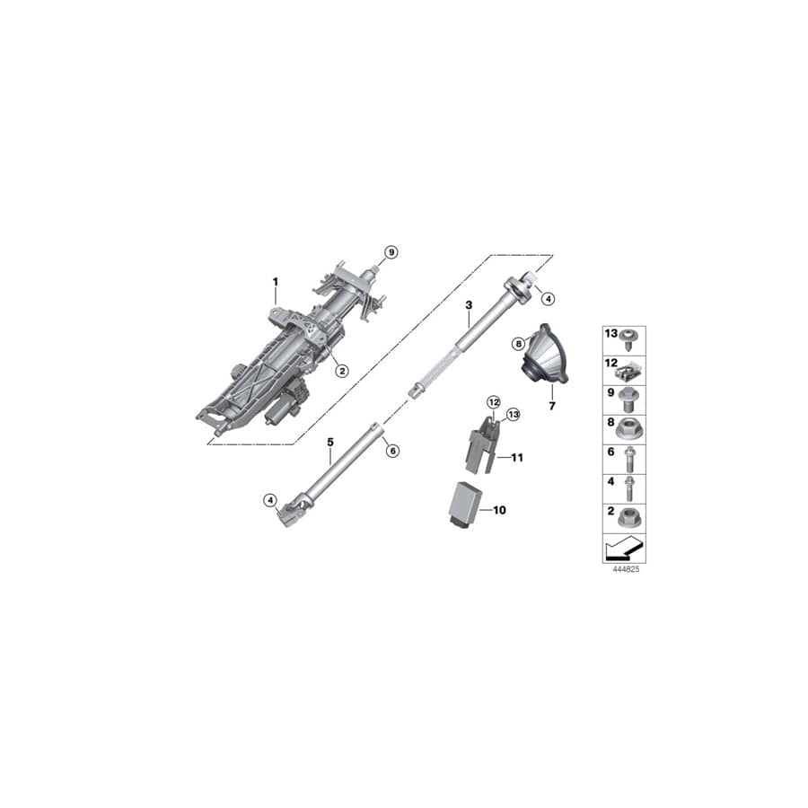 Genuine BMW 32306869347 G12 G15 G32 Swivel Joint (Inc. 520dX, 730LdX & 640dX) | ML Performance UK Car Parts