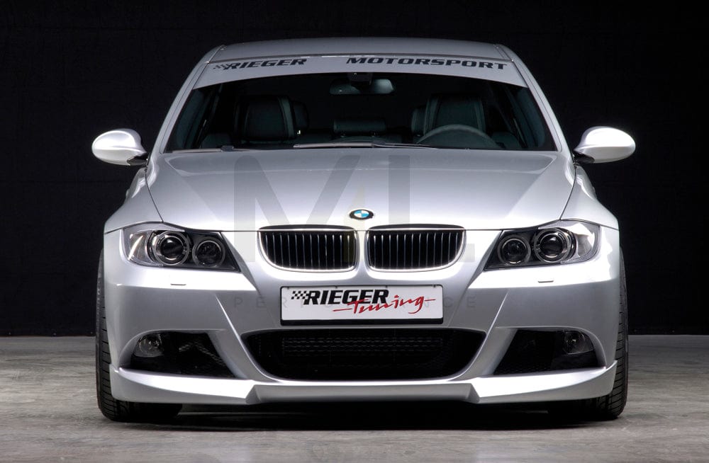 Rieger 00053411 BMW 3 Series E90 E91 Front Bumper 5 | ML Performance UK Car Parts