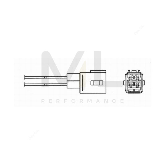 NTK Lambda Sensor - Oxygen / O2 Sensor OZA586-TY10 (NGK 1407) | ML Car Parts UK | ML Performance