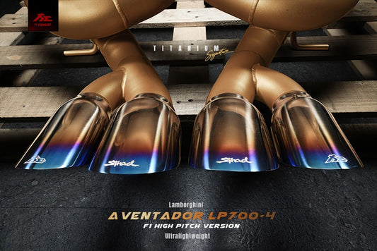 FI Exhaust Lamborghini Aventador LP700-4 F1 High Pitch Version  Titanium Signature Seriesl 2011+ | ML Performance UK Car Parts