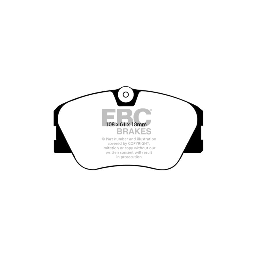 EBC PD40K1197 Mercedes-Benz W124 Ultimax Pad & Plain Disc Kit - ATE Caliper 2 | ML Performance UK Car Parts