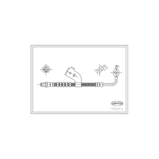 Corteco 19032131 Brake Hose | ML Performance UK