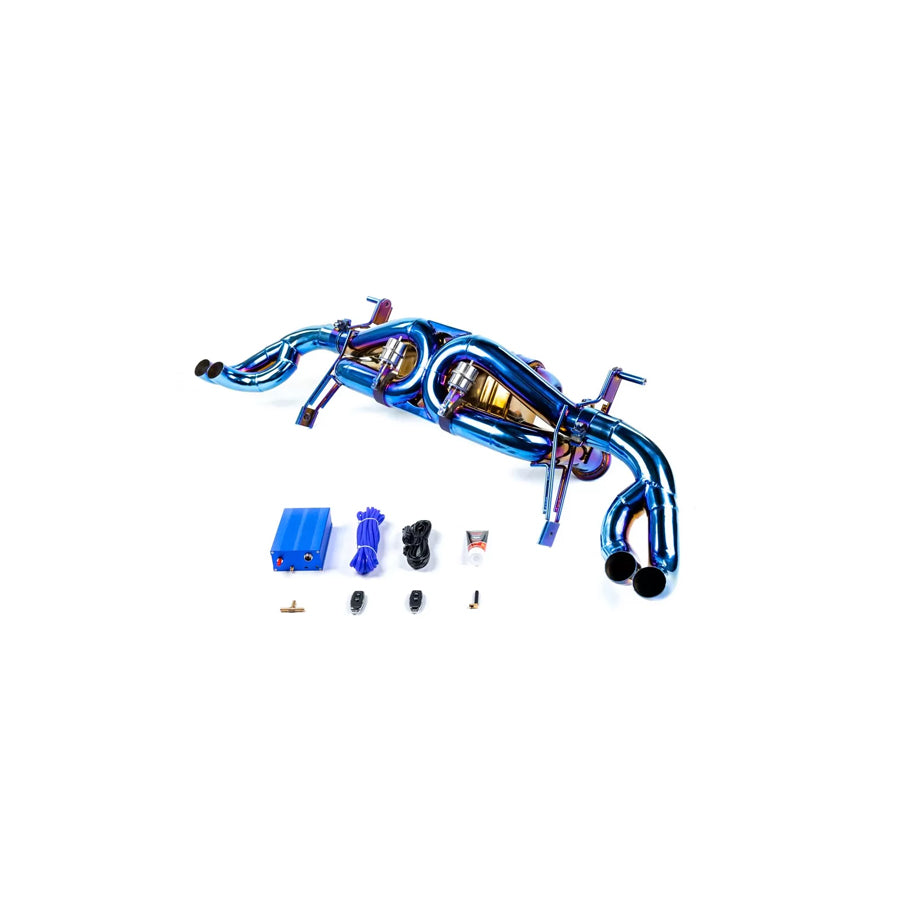VR Performance Audi R8 2020+ Blue Titanium Exhaust System