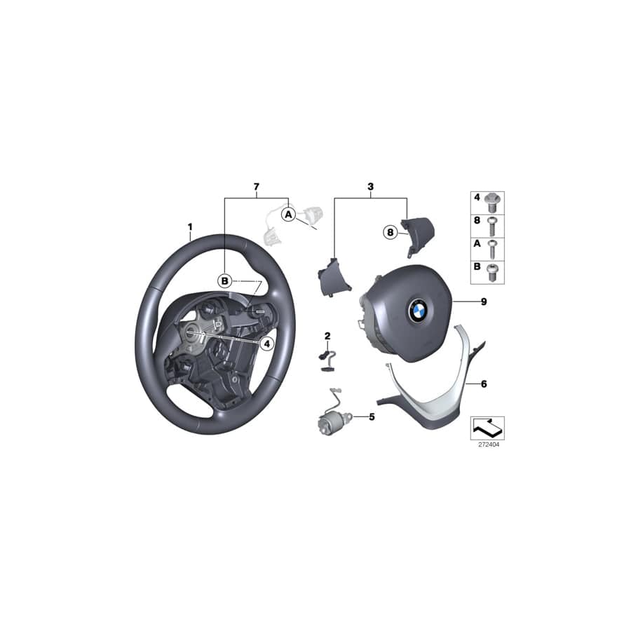 Genuine BMW 32306854777 F22 F20 F21 Set Of Decor Finishers SPORT (Inc. 220i, 335dX & 320i) | ML Performance UK Car Parts