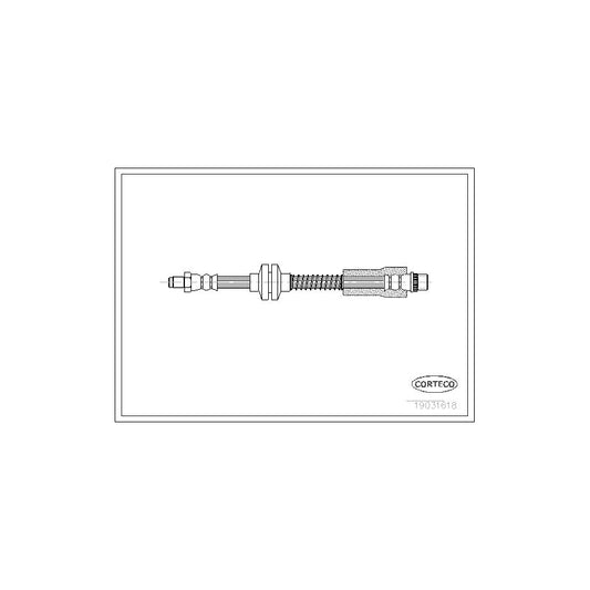 Corteco 19031618 Brake Hose | ML Performance UK