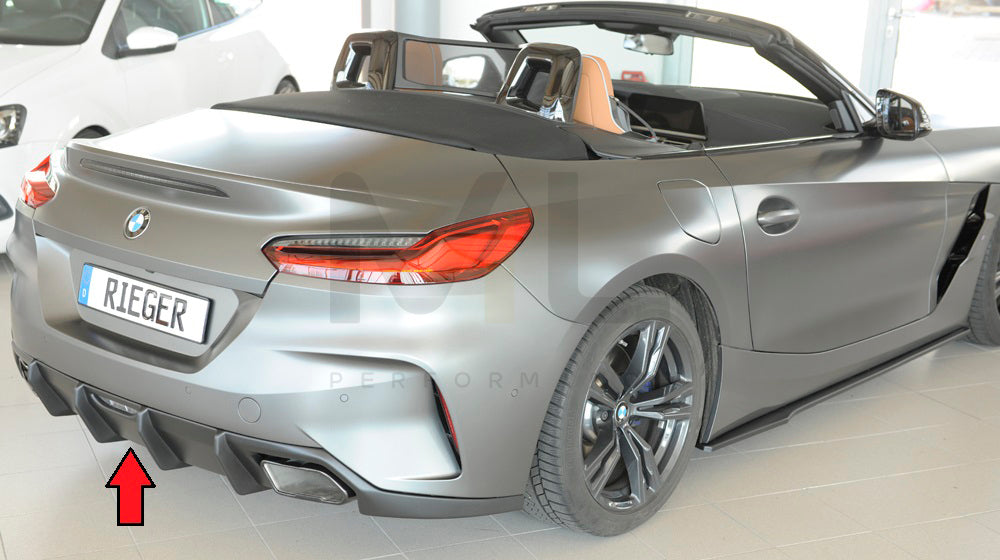 Rieger 00050523 BMW Z4 G4Z/G29 Rear Diffuser 8 | ML Performance UK Car Parts