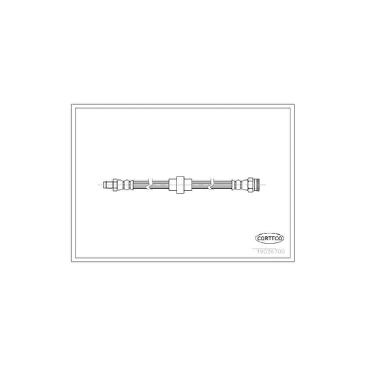 Corteco 19026700 Brake Hose | ML Performance UK
