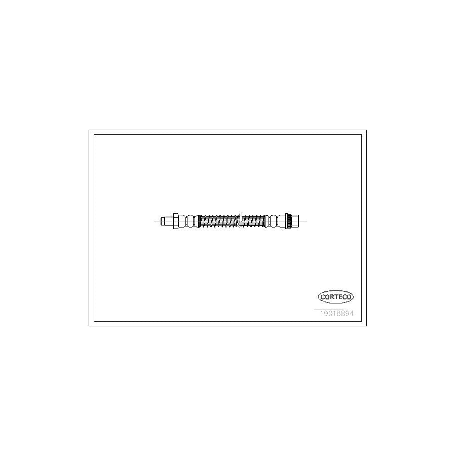 Corteco 19018894 Brake Hose | ML Performance UK