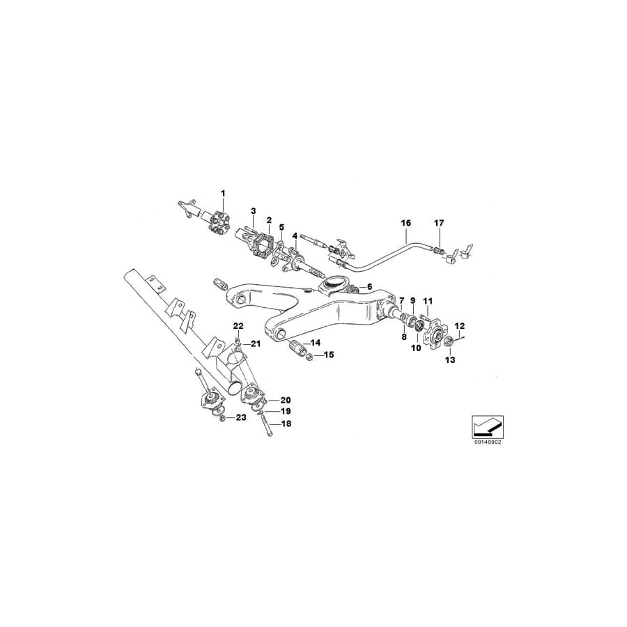 Genuine BMW 07119945045  Split Pin 4X40 (Inc. 700LS, 700LSL & 700) | ML Performance UK Car Parts
