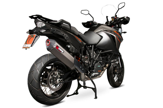 Scorpion RKT82TEO KTM 1190 Adventure Serket Parallel Slip-On - Titanium Sleeve | ML Performance UK UK