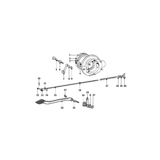 Genuine BMW 35210009883 25 Brake Linkage (Inc. R25/2 & R25/3) | ML Performance UK Car Parts