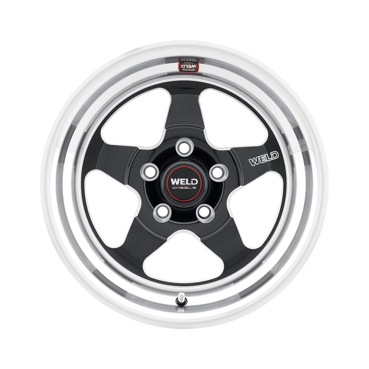 Weld S104B8067450 Ventura S104 Wheel 15x8 5x114.3 ET0 BS4.5 Gloss Black MIL - DIA