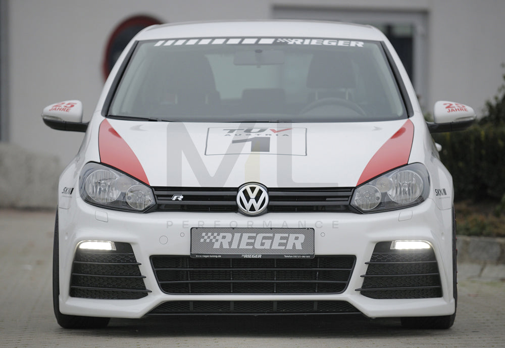 Rieger 00059534 VW Mk6 Golf Front Bumper (GTI & GTD) 3 | ML Performance UK Car Parts