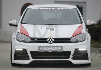 Rieger 00059534 VW Mk6 Golf Front Bumper (GTI & GTD) 3 | ML Performance UK Car Parts