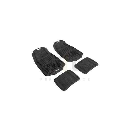 Michelin Universal fit 009077 Floor mat set Elastomer, Front and Rear, Quantity: 4, Black | ML Performance Car Parts