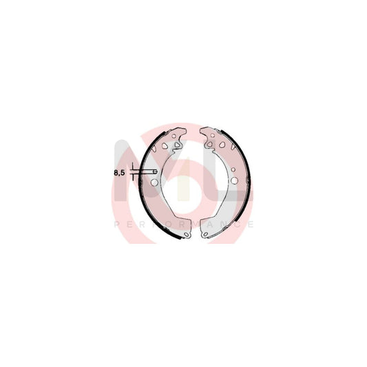 BREMBO S 61 506 Brake Shoe Set with accessories | ML Performance Car Parts