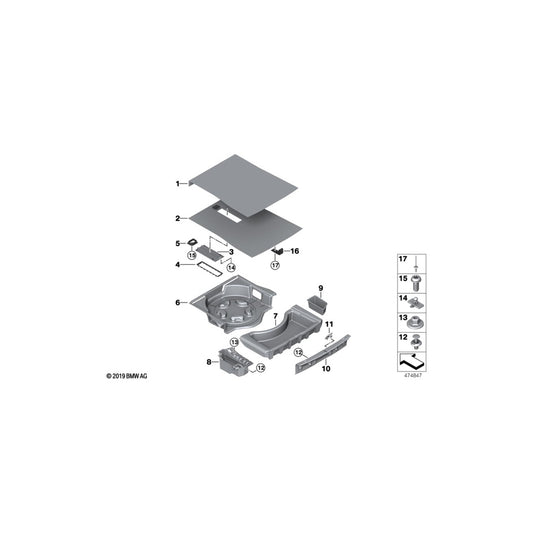Genuine BMW 51478064031 G11 G12 Floor Carpet, Luggage Compartment (Inc. 740dX, 750LiX 4.0 & 730Li) | ML Performance UK