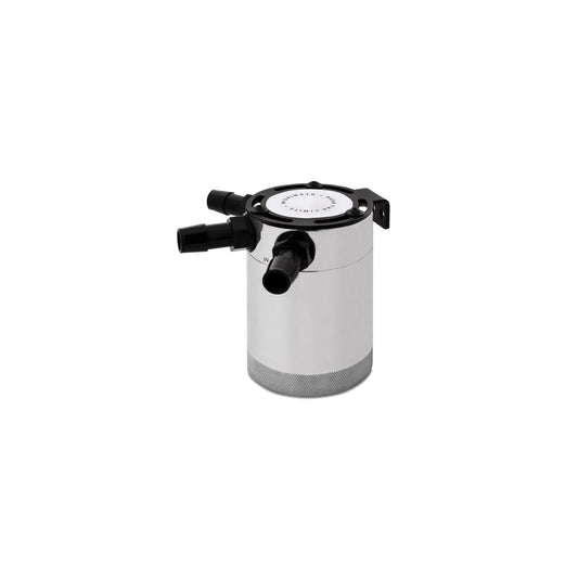 Mishimoto MMBCC-CBTHR-P Compact Baffled Oil Catch Can - 3-Port - Polished