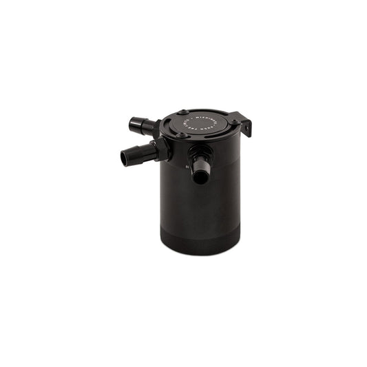 Mishimoto MMBCC-CBTHR-BK Compact Baffled Oil Catch Can - 3-Port