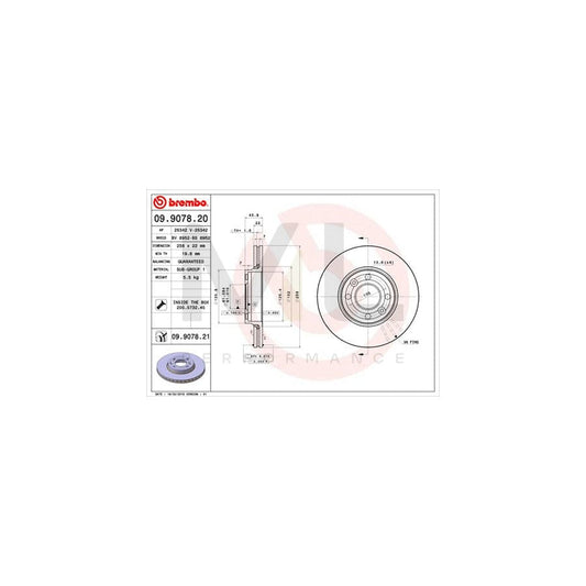 BREMBO 09.9869.80 Brake Disc for BMW Z4 Internally Vented, High-carbon, with bolts/screws | ML Performance Car Parts