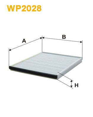 WIX Filters WP2028 Pollen Filter For Chevrolet Aveo