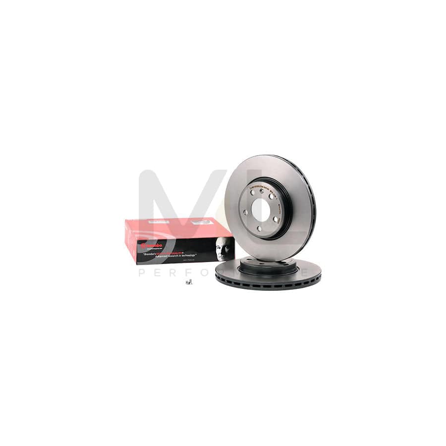 BREMBO COATED DISC LINE 09.A820.11 Brake Disc Internally Vented, Coated, High-carbon, with bolts/screws | ML Performance Car Parts