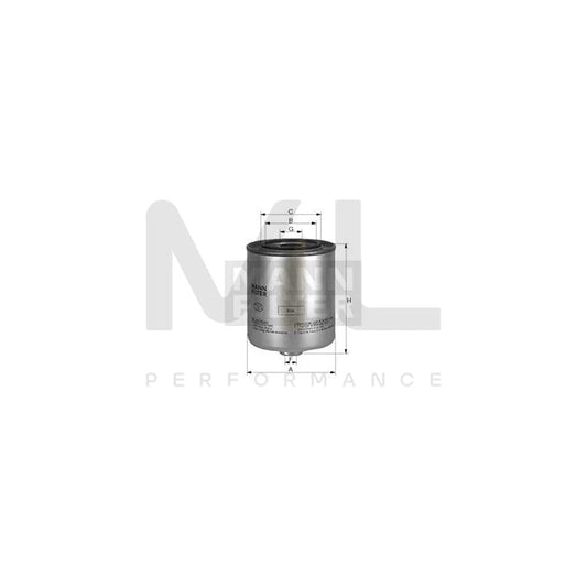 MANN-FILTER WK 918 Fuel filter Spin-on Filter | ML Performance Car Parts
