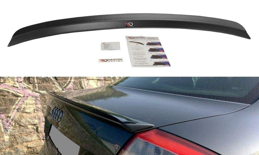 Maxton Design AU-A4-B6-SLINE-CAP1T Spoiler Cap Audi A4 S-Line B6 Sedan | ML Performance UK Car Parts