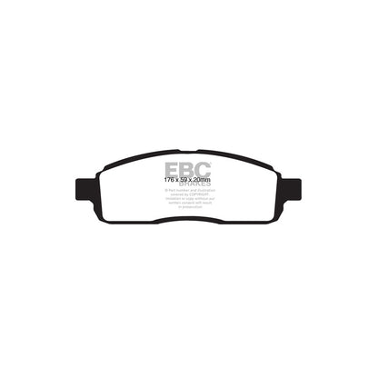 EBC DP61843 Ford F-150 Greenstuff Front Brake Pads 2 | ML Performance UK Car Parts
