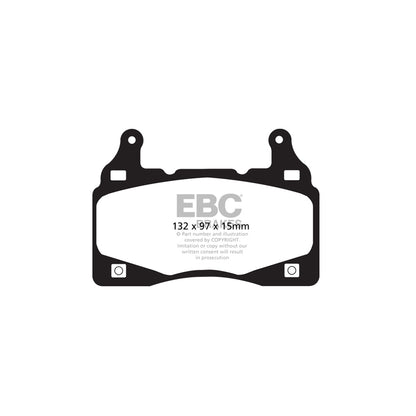 EBC DP51895NDX Chevrolet Holden Holden Hsv Bluestuff NDX Front Brake Pads  - Brembo Caliper 2 | ML Performance UK Car Parts