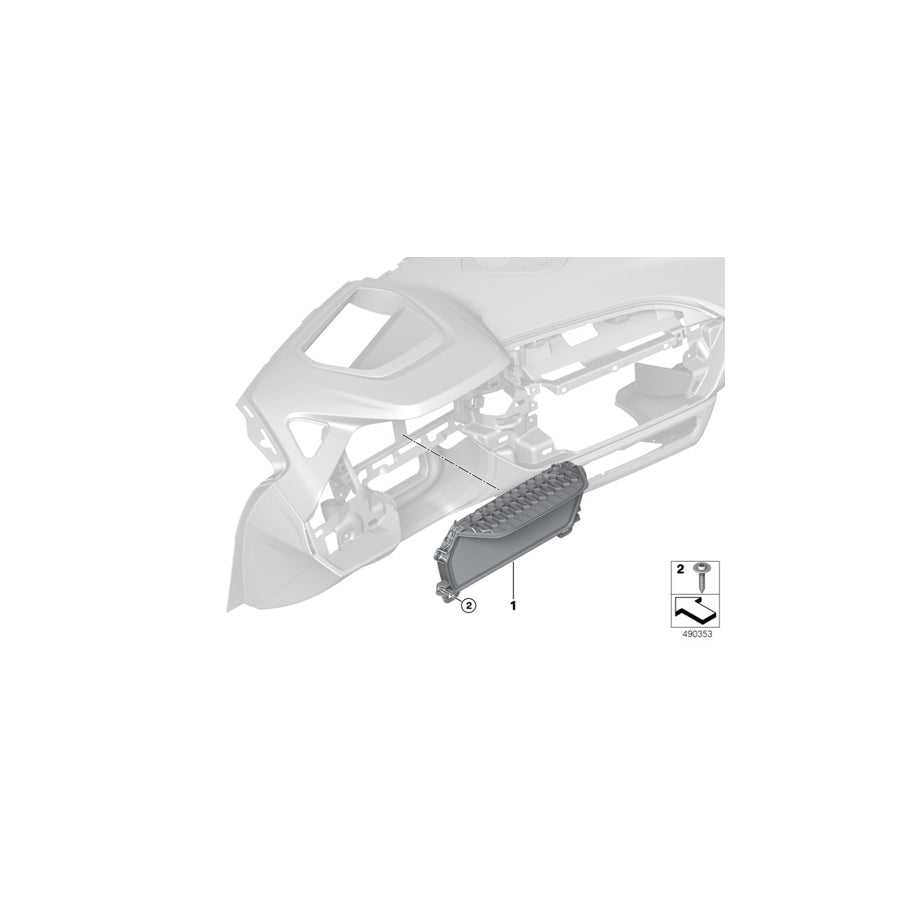 Genuine BMW 62109442542 G29 Instrument Cluster, High 10,25" (Inc. Z4 30i, Z4 M40i & Z4 20i) | ML Performance UK
