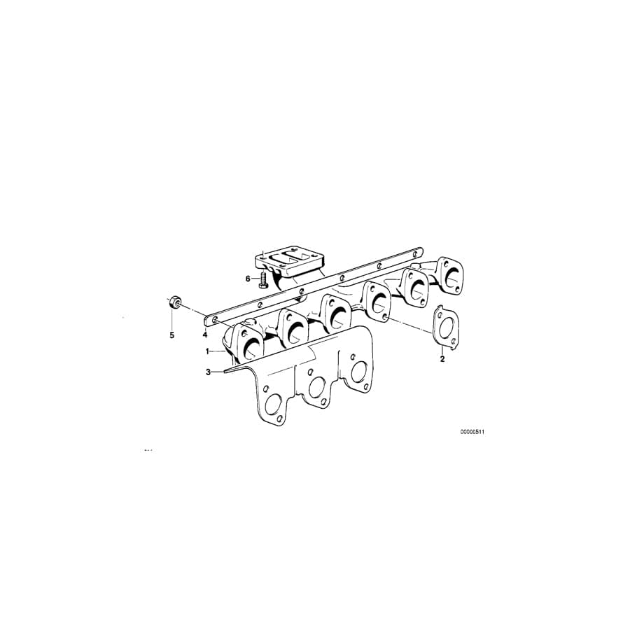 Genuine BMW 11652242216 E34 E28 E30 Screw M10X25 (Inc. 324td & 524td) | ML Performance UK Car Parts