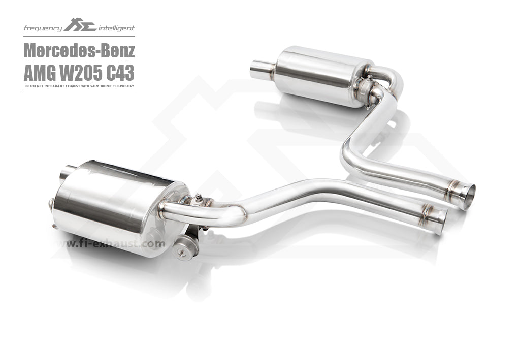 FI Exhaust Mercedes-Benz W205 AMG C400/C450/C43  3.0TT M276  2014-2021 | ML Performance UK Car Parts