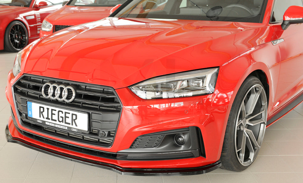 Rieger 00088173 Audi B9 F5 Front Splitter (A5 & S5) 3 | ML Performance UK Car Parts