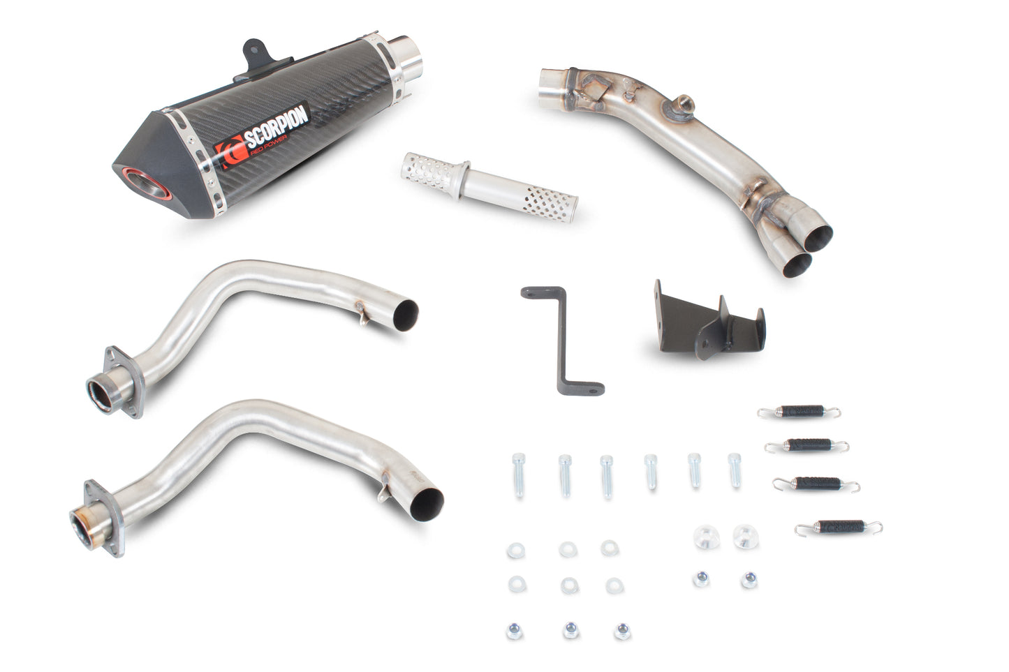 Scorpion RKA90SYSCEO Kawasaki ER6 F/N Serket Taper Full System - Carbon Fibre Sleeve | ML Performance UK UK