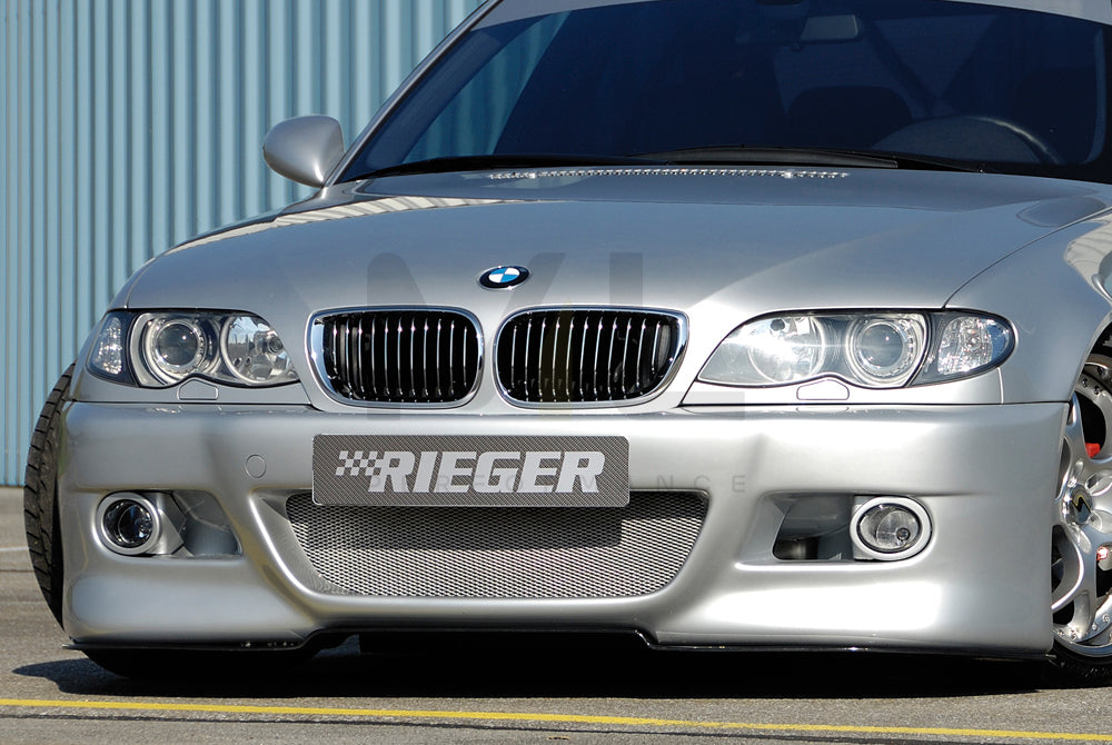 Rieger 00050403 BMW 3 Series E46 Front Bumper 2 | ML Performance UK Car Parts